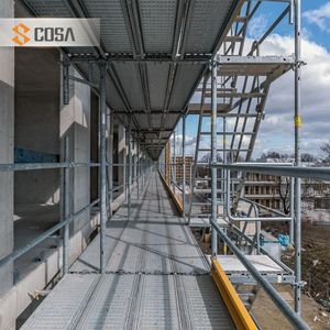 Planches d'échafaudage COSA en acier Q235, plateformes d'échafaudage pour la construction industrielle, résistantes à la corrosion chimique, modèle BS1139 - Product Image 4