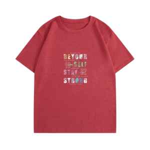 Camiseta de Hombre con Estampado Personalizado, Estilo Americano Vintage, Mezcla de Tejidos - Product Image 2