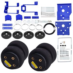 For F250 F350 F450 Super Duty 2011 2014 Truck Suspensions 5000 Lbs Air <b>Helper</b> Spring Bag Leveling Kit D0100HP39GW Fit - Product Image 2
