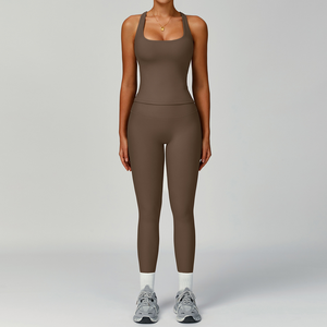 Heavy Fashion Printed Fitness Workout Yoga Set Sports Bra And Legging Set - Product Image 3