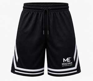 Premium Men's <b>Black</b> football <b>Board</b> Shorts With Side Stripe Drawstring Casual Plus Size Short Shorts - Product Image 1