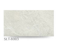 Carreaux muraux en porcelaine rustique gris clair mat italien 30x60cm 9mm d'épaisseur antidérapants à bords rectifiés résistants à l'eau et au feu