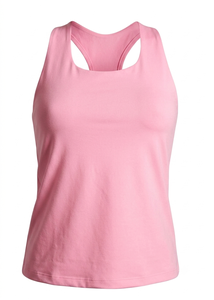Camiseta sin mangas acanalada para hombre de talla grande, estilo racerback, para uso diario informal - Product Image 3