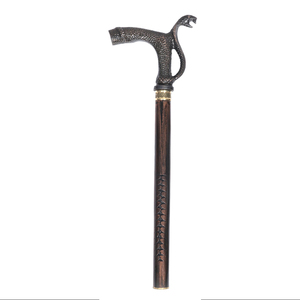 Bâton de randonnée personnalisable avec logo, couleur au choix, imperméable, léger et élégant, cannes de marche en 3 sections avec poignée stylée - Product Image 6