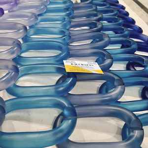 Cadena de Resina Personalizable para Pared, Eslabones Grandes y Transparentes, Varios Colores Disponibles - Product Image 2