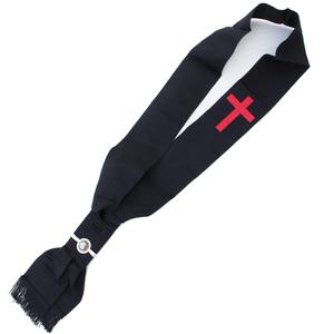 Al por mayor, de alta calidad, satén de poliéster bordado, fajas y collares de regalia masónica de los Caballeros Templarios, regalia masónica para masónicos. - Product Image 6