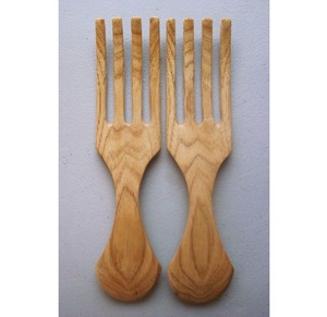 ไม้คนสลัดไม้เนื้อแข็งทนทานสำหรับใช้ในชีวิตประจำวัน อุปกรณ์ผสมสลัดไม้รักษ์โลกสำหรับรับประทานอาหาร - Product Image 1