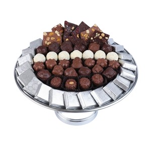 Meilleures ventes : élégants bols de service argentés, cadeaux alimentaires haut de gamme faits à la main pour mariages et événements d'entreprise à prix abordable - Product Image 3