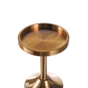 Decorative Antique Style Candlestick Holder Set Tapered Brass Cylinder Decorative Home Decoration Heat Resistant Durable - Product Image 4