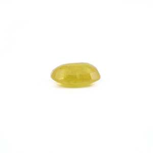 Handcrafted 5.55 Carat Yellow Sapphire Loose Gemstone-Oval Cut 10x12mm for Fine Jewelry - Product Image 3