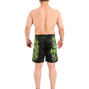 กางเกงมวยไทยขายดี ผลิตจากโพลีเอสเตอร์/อีลาสเทน ออกแบบเองได้ พร้อมปักลายตามต้องการ - Product Image 3