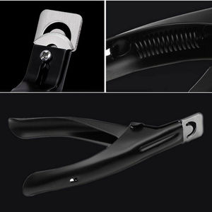 Cortauñas de acero inoxidable y acrílico en oferta, cortador de bordes de uñas con punta recta para uñas acrílicas, para dedos. - Product Image 5