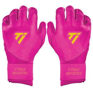 ถุงมือตีเบสบอลสีชมพูแบบกำหนดเอง คุณภาพพรีเมียม น้ำหนักเบา สำหรับเด็กและผู้ใหญ่ ผู้ผลิต OEM จากโรงงาน - Product Image 1