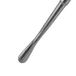 ตะไบกระดูกพรีเมียม # เครื่องมือผ่าตัดกระดูกแบบสองด้าน 12A ทำจากเหล็กกล้าไร้สนิม สำหรับการปรับแต่งรูปทรงกระดูกทางทันตกรรม - Product Image 5