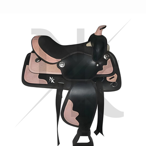 Premium Barrel Racing Western Saddle Leather Horse Riding Saddle Cowboy Tack Manufacturer <b>Equestrian</b> Equipment Horse Products - Product Image 4