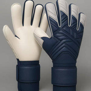 Gants de gardien de but 2025 de haute qualité, respirants, antidérapants, à doigts complets, en latex allemand 4MM, fermeture auto-agrippante, personnalisables, unisexe - Product Image 1