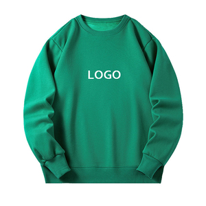 Vente en gros – Sweat à capuche en molleton tricoté doux 300 g/m² à col rond, avec logo personnalisé imprimé/brodé sur le devant, 100 % coton, coupe oversize, design doublé - Product Image 1