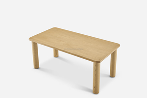 Wooden Modern Dining Table Set with Contemporary Design for Home Apartment Farmhouse Villa Hotel Dining Rooms - Product Image 5