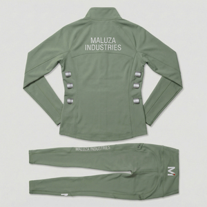 ชุดวอร์มออกกำลังกายแบบสวมใส่ได้ทั้งชายและหญิง ทรงสลิมฟิต สำหรับวิ่ง ฟิตเนส และกิจกรรมกลางแจ้ง ยี่ห้อ Maluza Industries - Product Image 3