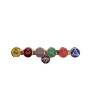 Customized Hard Enamel Metal Crafts with Black Nickel Gold Silver Copper Glitter Finish Transparent Enamel <b>Pin</b> - Product Image 1