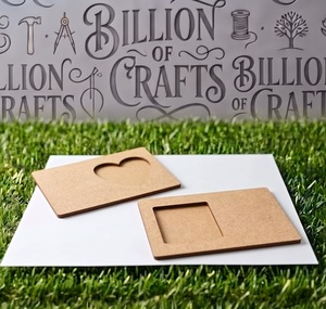 DIY MDF Art Frame Unfinished <b>Painting</b> Frame for Kids Artists Craft Projects and Creative Decor - Product Image 1