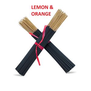 Varillas de incienso de limón y naranja natural, suministro al por mayor a un precio líder (negro) - Product Image 1