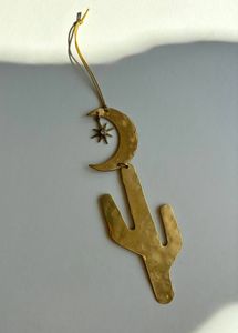 Golden Angel Paper Ornament Traditional Handicraft Christmas Decor - Product Image 4