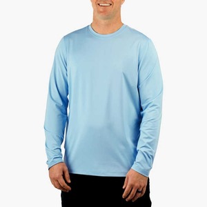 Chemises de pêche à manches longues personnalisées avec logo OEM, protection UV UPF 50, respirantes, séchage rapide, imperméables, impression numérique, anti-UV 100% - Product Image 1