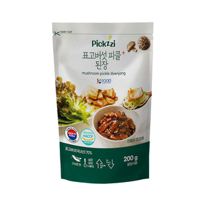 [NAIFFY] Pickzzi Mushroom Pickle - Saveur de pâte de soja coréenne traditionnelle Doenjang pour des repas sains et le camping - Product Image 3