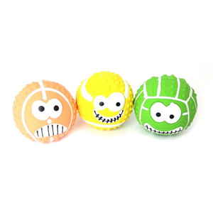 Pelota de Látex Tommy Pet con Boca Grande de 8cm para Perros - Product Image 2