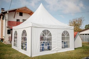 Tienda de campaña personalizada resistente al viento y a la lluvia, alojamiento, Glamping, Hotel, casa, fiesta de boda al aire libre, Gazebo, <span class=keywords><strong>terraza</strong></span>, <span class=keywords><strong>marquesina</strong></span> - Product Image 2