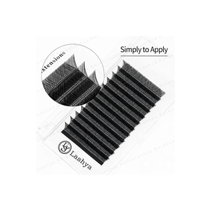 [Lashya] Extensions de cils professionnelles YY pour un look volumineux pré-constitué et des cils individuels en soie synthétique douce - Product Image 1