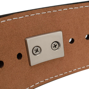 Ceinture de musculation personnalisée avec boucle antidérapante, ceinture à levier de haute qualité en cuir pour la musculation - Product Image 6