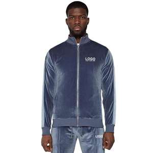 Conjunto Deportivo de Terciopelo con Capucha, Corte Ajustado, Algodón y Poliéster, Personalizable con Logotipo, de Alta Calidad - Product Image 1