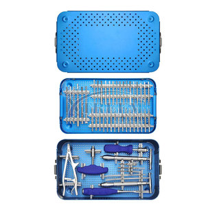 Conjunto de Instrumentos Ortopédicos Confiables de Acero Inoxidable, Equipo Médico Quirúrgico para Procedimientos Hospitalarios y Clínicos - Product Image 4