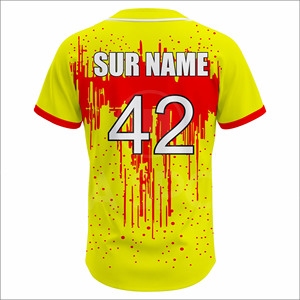 Custom Baseball Jersey Set Moisture Wicking Breathable Polyester Sublimation Team Uniform Factory Supply Wida Sports - Product Image 3