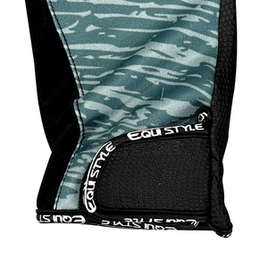 Equestrian Riding <b>Gloves</b> <b>For</b> Women Durable Leather Printed Design Breathable Grip Training Wear Premium Stable Riding <b>Gloves</b> - Product Image 4