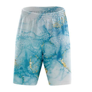 Shorts de basketball respirants en maille brodée de haute qualité pour le sport – Vente en gros - Product Image 1