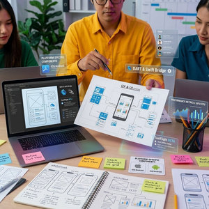 บริการออกแบบแอป UI UX สำหรับแพลตฟอร์มดิจิทัลมือถือ พร้อมเลย์เอาต์ที่ใช้งานง่ายและโซลูชันประสบการณ์ผู้ใช้ที่น่าสนใจ - Product Image 3