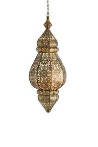 Modern Moroccan Stainless Steel <b>Lantern</b> Hanging Candle Holder Handmade <b>Tealight</b> Lamp Gold Tabletop Decoration for Wedding - Product Image 2
