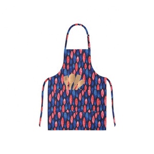 Trendy Digital Embroidered Geometric Diamond Shape Pattern Dinner Kitchen Cooking Anti-stain Cleaning Tool Unisex <b>Baking</b> Aprons - Product Image 1