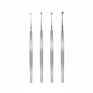 Ensemble d'instruments de chirurgie du chalazion en 11 pièces, implants dentriques, acier inoxydable ophtalmique, certifié CE, kit chirurgical oculaire - Product Image 1