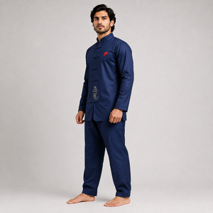 Uniforme de kung fu transpirable hecho con materiales ligeros que garantizan comodidad, confianza y libertad de movimiento siempre. - Product Image 2