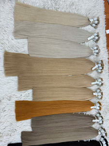 Extensiones de Cabello Humano Premium de Color Frío, Cabello Europeo de Alta Calidad, Solo Cabello Virgen Directamente de Fábrica - Product Image 4