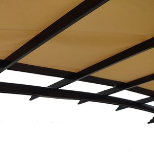 Telo di Ricambio Universale 3,6x2,7 m Curvo per Pergola da Esterno, Resistente e Impermeabile per la Tua Struttura Gazebo - Product Image 3