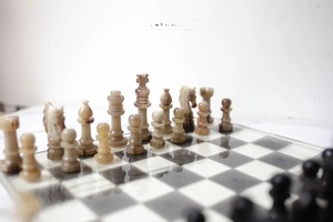 ILAHI's Eco-Friendly Rustic Polished Rectangle <b>Chess</b> <b>Board</b> Game 100% Handmade Pure Wood Animal/Love Style Customized Size <b>Chess</b> - Product Image 4