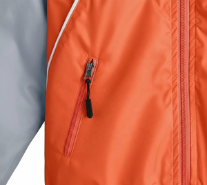 Chaqueta Cortavientos Ligera con Capucha, Diseño Color Block, Exterior de Nailon, para Hombre, Primavera/Otoño, Casual, Resistente al Viento, Unisex - Product Image 5