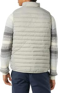 Chaqueta Acolchada para Hombre, Ligera, Transpirable, con Cierre, Cuello Alto, Forro Polar, Poliéster/Algodón, Ropa de Invierno, OEM Personalizada - Product Image 3