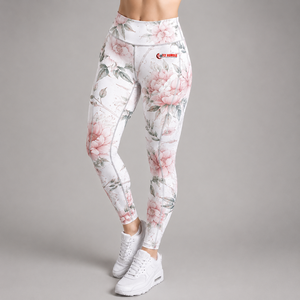 Leggings Fly Humble para Mujer, Cintura Media, Estampado por Transferencia Térmica, hasta la Rodilla, Transpirables, de Fibra de Bambú, Tejido, Casuales, para Verano - Product Image 1