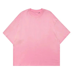 T-shirt en coton surdimensionné pour homme, style streetwear décontracté, coupe ample, t-shirt surdimensionné pour homme, matière douce, idéal pour l'été - Product Image 3